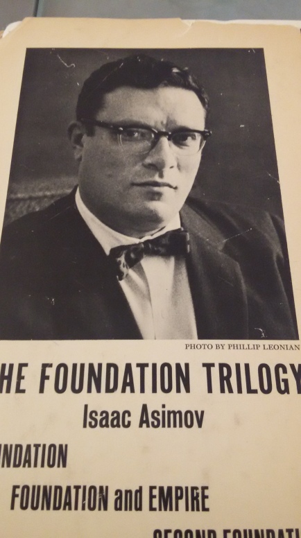 Asimov back cover