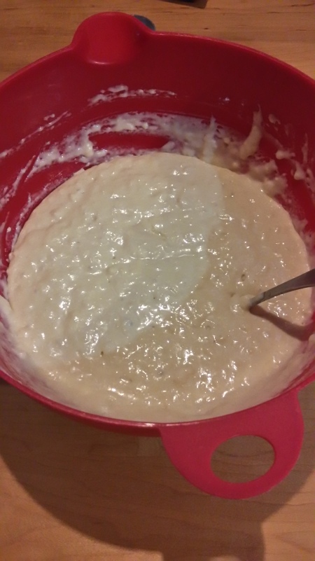 Pancake Batter for Cooking with Kefir